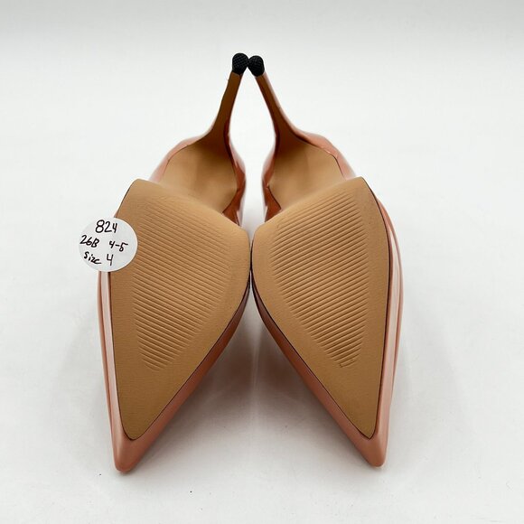 Milooey shoes Nude Pointed Toe Slip On Platform Pumps Sexy High Heels Shoes - Picture 6 of 6